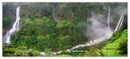 Thoseghar Waterfall Panorama
